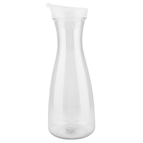 Acrylique Transparent Jus Tune boîteille D'eau Cruche D'eau Froid Bouilloire En Plastique Pot De Dgustation avec Couvercle pour Bar Maison Usage Mnager(1000ML)