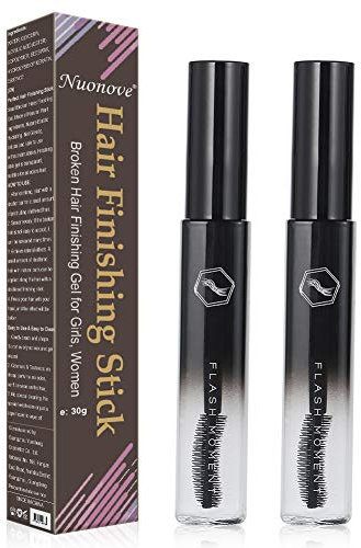 Hair Finishing Stick, Haarmascara, Haarcreme, Haar-finishing-stick, nicht fettiges Shaping-Gel zur Befestigung von Stereotypen-Creme, Haarpflege-Styling, 2 Stücke