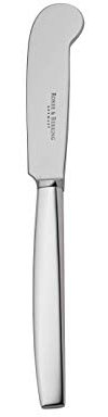 Robbe & Berking 12 Buttermesser mit Edelstahlklinge (150 g massiv versilbert)