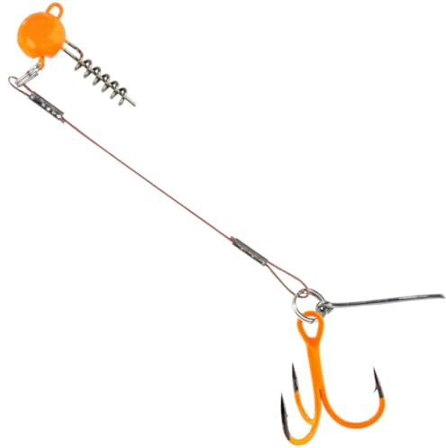 Balzer Hecht-System mit Screw Jighead - Gummifischsystem