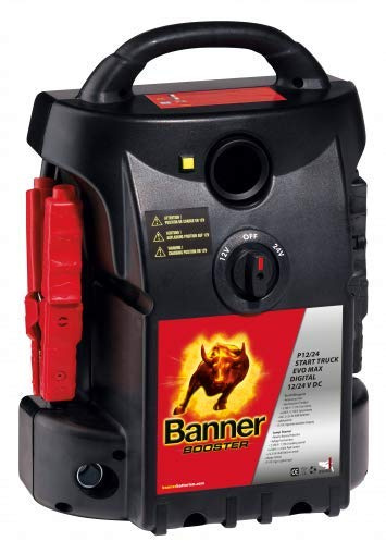 Banner Booster P12/24 Start Truck EVO MAX Mobile Starthilfegerät 12V 24V 6200A/3100A/EN PKW LKW Starthilfe