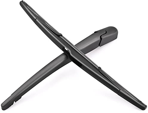 Rear Wiper Arm Blade, Replacement for Peugeot 307 SW 2000-2008 C3 2002-2009 - ZOFFI Back Windscreen Wiper Assembly Replacement - All Season Natural Rubber Cleaning Window