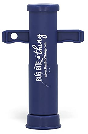 BUG BITE THING Suction Tool - Bug Bites and Bee/Wasp Stings, Natural Insect Bite Relief - 1-Pack, Navy Blue