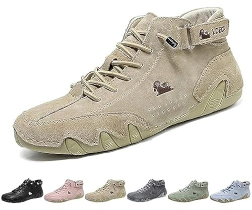 Explorer Waterproof Lightweight Unisex Outdoor Hiking Camping Driving High Top Chukka Boots Non-Slip Breathable Women Men Italian Handmade Sports Shoes