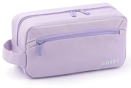 Federmäppchen Mädchen Teenager Groß, Federtaschen Mäppchen Etui Stifte 3 Fach, Federmäppchen Große Kapazität mit Reißverschluss, Stiftebeutel für Studentin Erwachsener, Federtaschen für Schule & Büro