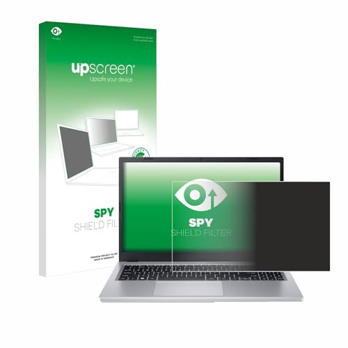 upscreen Blickschutzfilter für Acer Aspire 3 A315-24 Privacy Filter Blickschutzfolie Sichtschutz-Folie [Blaulichtfilter, Anti-Reflex]