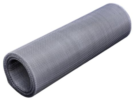 40cm*3m 304 Stainless Steel Mesh Roll Large Size, 20 Mesh Rodent Proof Fine Metal Mesh, 304 Stainless Steel Woven Metal Mesh, Mesh Wire for Vents Cover, Air Brick, Home, Garden