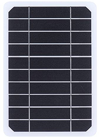 Solarpanel, 5 W, 5 V, Monokristallines Solarpanel, USB-Solarbatterie-Ladegerät für den Außenbereich, Mobile Stromversorgung Zum Aufladen von Mobiltelefonen, Solarpanel