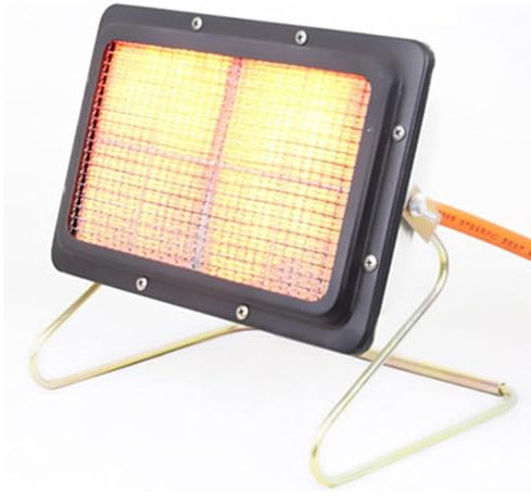 CHANGLKJ Riscaldatore Portatile a Propano, Riscaldatore a Gas GPL per Interni, Area di Riscaldamento Fino a 40 ㎡, Tecnologia di Riscaldamento in Ceramica E Alto Tasso di Conversione del Calore