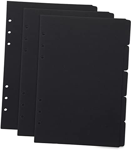 CANIGHT 15stücke Teiliges Index-tab-trennblätter Für Ordner Hochwertige Beschriftbare Trennseiten Für Effektive Organisation Im Büro Hause