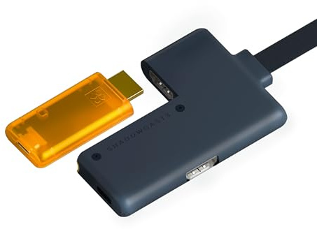 GENKI ShadowCast 3 Pro, 4K60 Capture Card, Zero-Latency HDMI Passthrough USB-C Video Capture Device Compatible with PS5, Xbox Series X/S, Switch, iPad, Laptop, DSLR, Streaming for OBS
