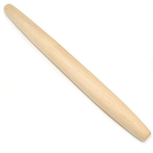 Norpro Tapered Rolling Pin, Brown