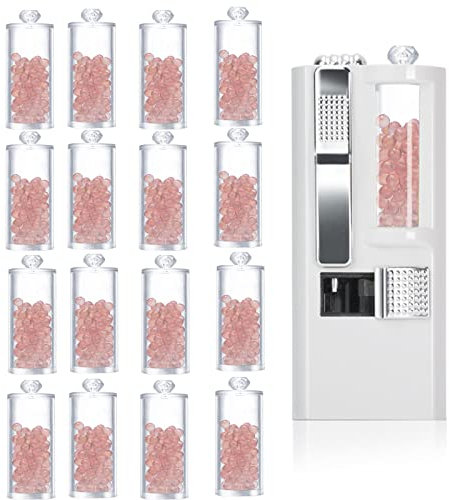 Menthol Cigarette Crush Balls 1600 Pcs,Crushball Dispenser Menthol Aroma Capsules,Portable Menthol Cigarette Crush Ball,Fruits,Tube cigarette Balls,Stronger Flavour-Ice Peach