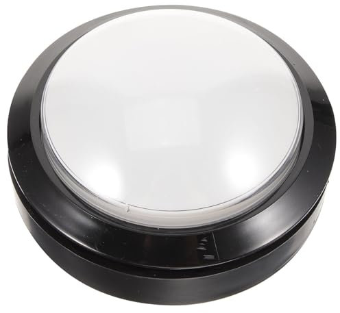 DEARMAMY Orologio Con Pulsante Parlante Di Grandi Dimensioni Da 4 Pollici Che L'ora Orologio Con Pulsante Parlante Per Anziani Non Vedenti