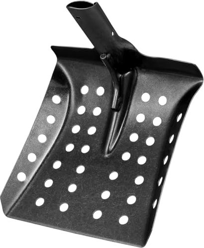 WEedsy Drainage Leakage Spade Soil Scoop Beach Tool Gardening Scoop Metal Detecting Scoop Mud Shovel Sand Sifter Shofter Multi Thick Metal Sand Score Litter Sand Digging Shovel Square Iron