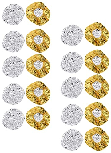 Veemoon Gorras Para Teñir El Cabello 20 Unidades Tamaño Único Aislante Térmico Para Tratamientos Capilares Salón y Uso Doméstico Borde Elástico Ligera y Portátil