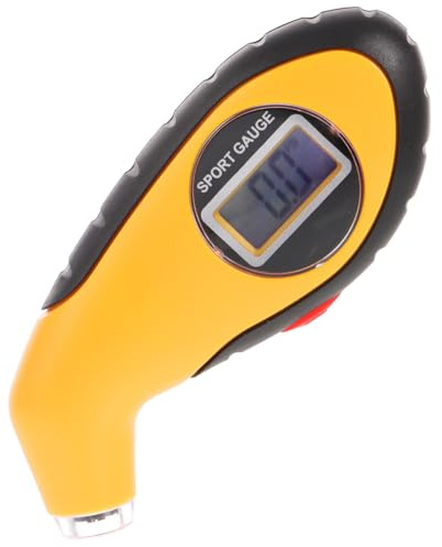 Gogogmee Manometro Digitale Pressione Pneumatici Auto e Moto Portatile con Display LCD Retroilluminato Precisione Elevata Design Leggero e Resistente per Controllo Rapido e Facile