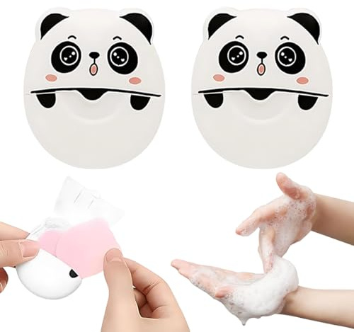 LEPZUR 2 Scatole 100 Fogli Di Sapone Da Viaggio Sapone In Fogli Sapone In Fogli Da Viaggio Fogli Di Sapone Portatili Carta Da Viaggio Da Campeggio Usa E Getta Pulito E Igienico Quando Si Esce