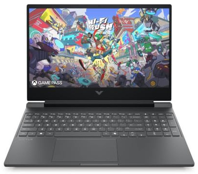 HP Victus 15-fa2041nf Ordinateur Portable Gaming 15.6 FHD IPS, PC Portable Gamer (Intel Core i5-13420H, RAM 12 Go, SSD 512 Go, NVIDIA® GeForce RTX™ 5050, Windows 11), Laptop Gris, AZERTY