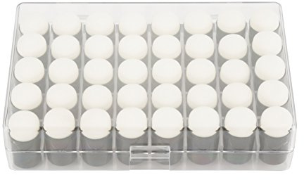 40 Teiliges Fingerschwamm Set mit Aufbewahrungsbox für Kartenherstellung Malerei Zeichnen Tinte und Kreide