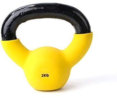 Kettlebells AGYH Gusseisen, Heimfitnessgeräte for Männer Und Frauen, Abnehmen, Dünne Beine, Dünne Arme, 2kg / 8kg / 16kg / 20kg / 24kg (Size : 2kg/4.4lb)