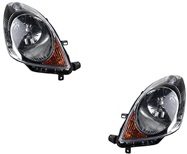 Johns, Phare halogène compatible avec Nissan Note E11 03/06-12/08 H4 - Gauche et droite