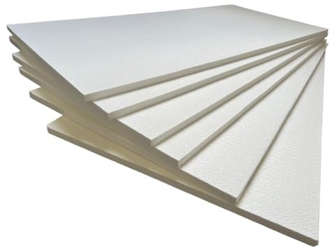 Polistirene estruso XPS | Spessore 2cm | Protezione sottofondo Piscina | Pannello Isolante compatto Termico Parete Cappotto Sotto Pavimento (10)