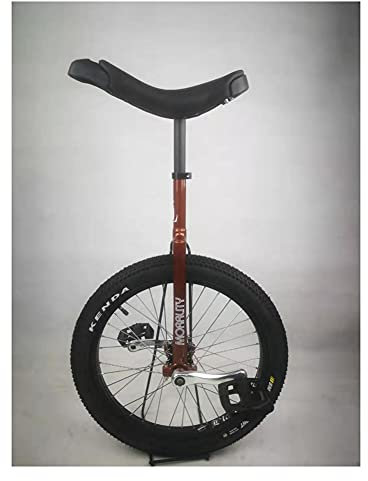 Einrad für Erwachsene und Kinder, 20 Zoll, ergonomisches Design, Rad-Einrad – mit rutschfesten Nylon-Pedalen, Radtrainer-Einrad – stabiler Stahlrahmen, Aluminiumlegierungs-Sitzrohr und Kurbel, He
