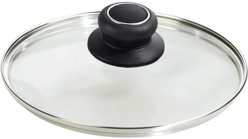 7 Inch Pot Lid Tempered Glass Pan Lids - Oven Safe Replacement Glass Lid for 7 Frying Pan Wok Pot Skillet, Clear