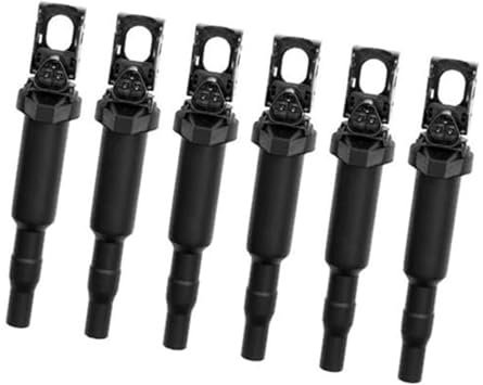 Automotor-Spulenbaugruppe, Zündspule 6 Teile/Satz, Für, E46 E60 E85 E90 Zündspulen Mit, Zündkerzenstecker 12138657273