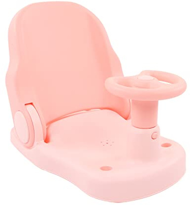 CHICIRIS Säker och rolig badtid med vår babybadstol - torkad, bekväm och elegant (400 ml ros (rosa)