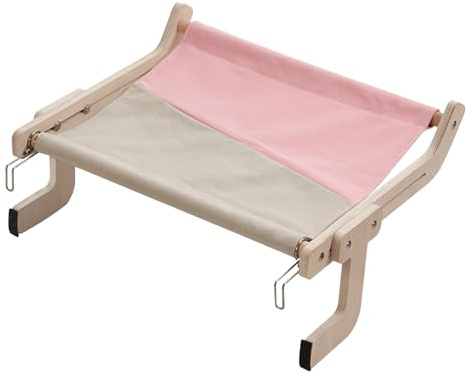 Letto da finestra per gatti, amaca per gatti da interni, facile da regolare e grande seduta per davanzale, comodino
