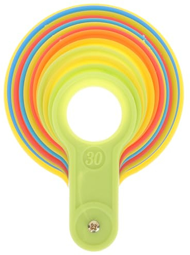 Anillos Medidores de Frutas de Plástico, Juego 1 Set | Diámetro 30 a 90mm, Clasificación por Calibre, para Mercados y Granjas Desgranadora de Maiz Manual Color Aleatorio