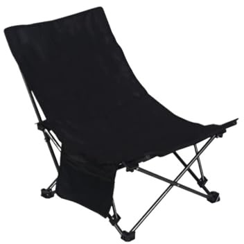 OPIGJUFD Vikbar regissörsstol hopfällbar utomhusstol, bärbar, ultralätt, för fritid, fiske, camping, för lunchpaus, regissör, strand(A blå)