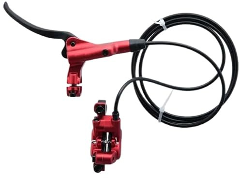 HB-876 4 Kolv Vikbar Mountain Bike Disc Hydraulisk bromssats Fram 800 Bak 1450mm Mtb Cykel Cramp Parts(RLR 1450mm)