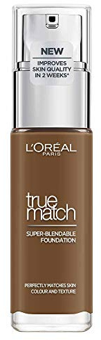 L'Oréal Paris Perfect Match 9R/9C - Fondotinta adattabile al tono della pelle, 30 g