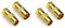 deleyCON 4 Piezas Sat Adaptador de Cable como un Conjunto - F-Enchufe a 2X Enchufe de Antena y 2X Toma de Antena Coaxial Conector de Antena de Acoplamiento para Cable Coaxial Cable de Antena