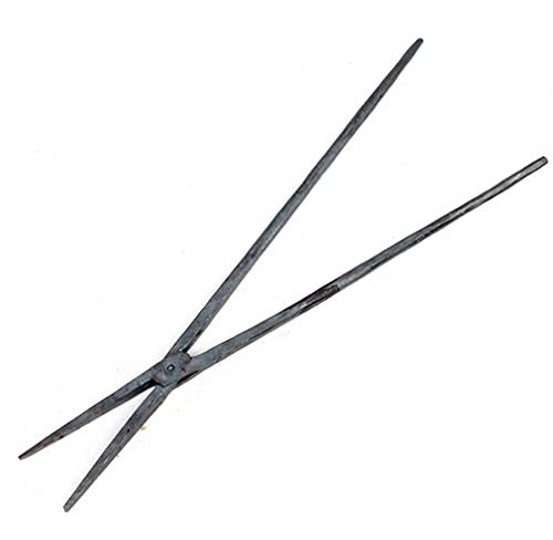 Tenaza de forja Pinzas de herrero Pinzas de boca afilada Pinzas planas para Engineer Blacksmith Forge Tenaza de forja 30cm - 100cm,30cm