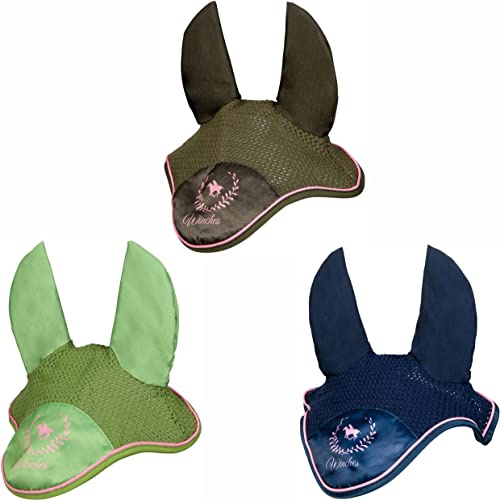 HKM Cappuccio antimosche-13257 Cappuccio antimosche verde oliva pony