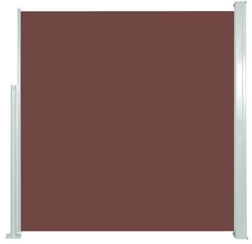 vidaXL Seitenmarkise Ausziehbar 140x300 cm Braun