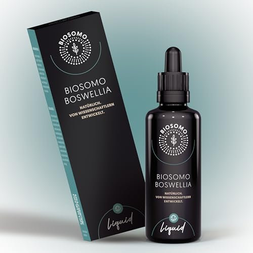 BIOSOMO hochkonzentriertes Boswellia Serrata-Extrakt - Liposomaler Boswellia-Extrakt mit hohem Anteil der Boswelliasäure AKBA - Weihrauch hochdosiert von Wissenschaftlern entwickelt