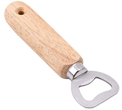 HGDXDP Botella De Madera Portátil Botella Camarero Vino del Abrelatas De Casquillo De La Cerveza De Vidrio De Sosa Abridor De Cocina Herramientas De La Barra Abrebotellas Abridor de Botellas