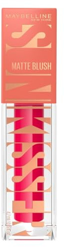 Maybelline New York, Sunkisser, Hazy Matte Blush, Cheek Colour, Ultra-Blendable, Lightweight, Melt-to-Skin Formula, (Shade: Hot Pink Summer)
