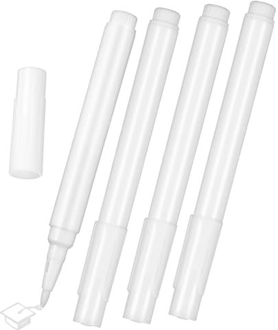 BESPORTBLE 4 Piezas Película De Pizarra Marcadores Líquidos Rotulador Permanente Cinta Blanca Pluma De Pizarra Borrado En Seco De Pizarra Blanca Tiza Gigante El Plastico