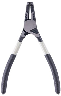 7inch Jewelry Making Pliers Circlip Pliers Bent Nose Wire Cutter for Wire Wrapping Earring Craft Making Supplies Circlip Internal External