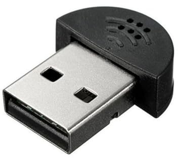 GAOHOU Mini microfono USB 2.0 per PC, plug-and-play omnidirezionale microfono a cancellazione del rumore portatile Studio Speech Mic adattatore audio nero