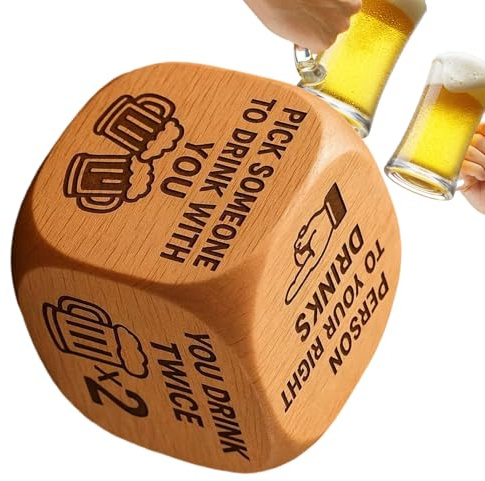 Pruojhw Giochi Bere Per Adulti Parti | Esilaranti Sfida,Gioco Da Tavolo Per Adulti Con Decisioni Di Cubo - Per Amici Coppie Famiglia Eventi Sociali Fine Settimana