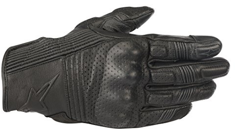 Alpinestars Motorradhandschuhe Mustang V2 Gloves Black Black, Schwarz/Schwarz, M