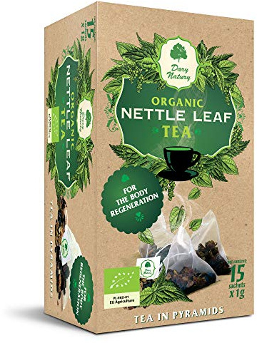 Nettle Leaf Organic Tea Bags Pyramids Biodegradable / health tea / ecological farming product Body Regeneration (15x 1g)