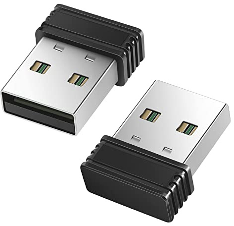 AUEDROT Mouse Jiggler Nicht Nachweisbar USB Mouse Mover Keine Software Erforderlich, Mini Maus Beweger Automatisch Maus Jiggler, Treiberfrei, Hält Computer/Laptop Wach, Plug and Play (2 PCS)